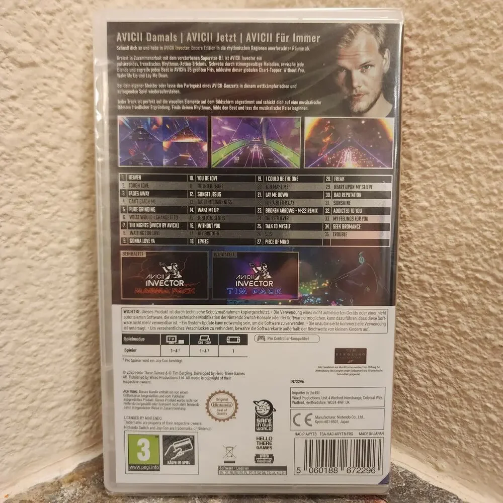 Game - Avicii Invector: Encore Edition (NEW) - Switch